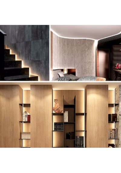 Gold 240 Ledli Iç Mekan Şerit Led Aydınlatma Ct-4538 6400k Beyaz