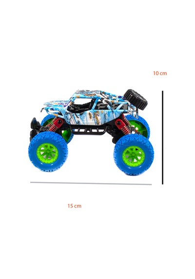 Rock Crawler Off Road Çek Bırak Oyuncak Araba Mavi