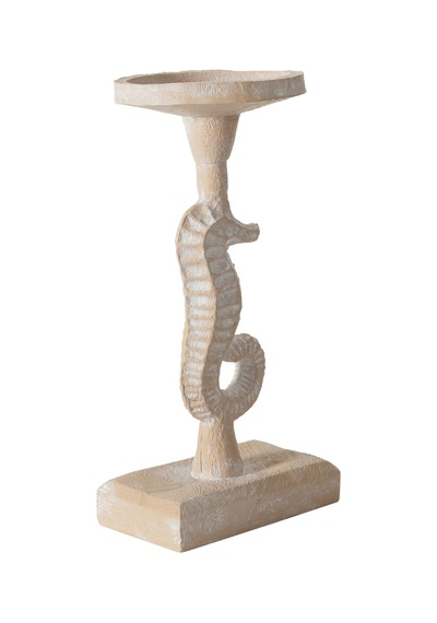 Mudo Home New Seahorse Mumluk Beyaz 12x10x23 Cm Diğer