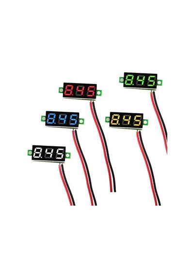 Mini Voltaj Göstergesi 2.5v - 30v Voltmetre Mini Voltmetre