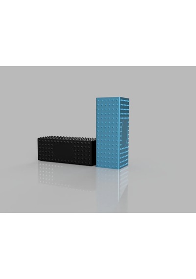 Bezos 3d Baskı Halı Tüy Toplama Ve Halı Çizgi Bloğu Araç Paspası Tüy Temizleme Aparatı İkili Set Rengaren