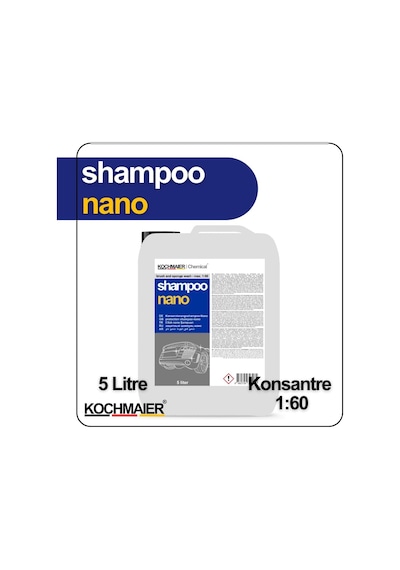 Kochmaier Nano Cilalı Oto Şampuanı 1:60 Konsantre Ph Nötr Seramik Kaplama Ve Ppf Uyumlu, Nano Teknoloji Lotu