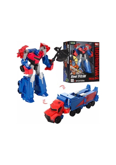 T-warrior Metal Gövdeli Oyuncak Robota Dönüşebilen Araba Transformers Optimus Prime Diğer