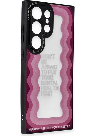 Mey İthalat Samsung Uyumlu Galaxy S24 Ultra Kılıf Mirror Desenli Kapak - Mirror - 11 Mor