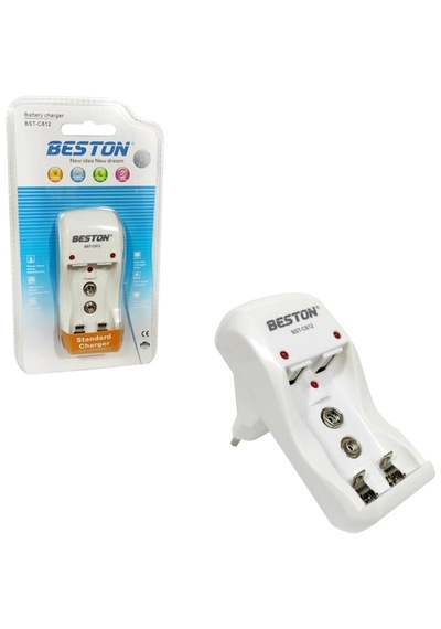 Beston Bst-c812 2xaa-aaa 1x9v Pil Şarj Cihazı 5306