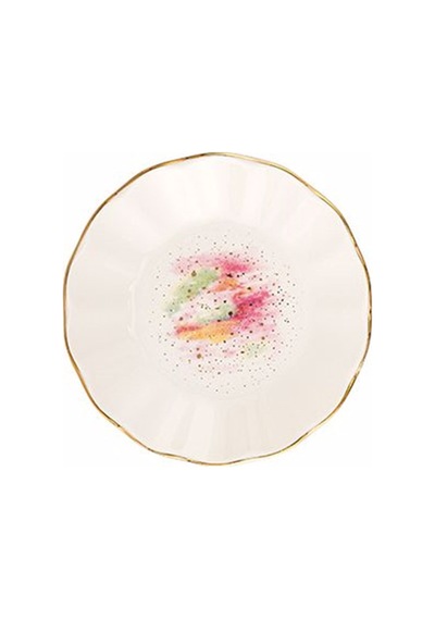 Porland Cosmos 6'lı Çay Tabağı 11cm Çok Renkli