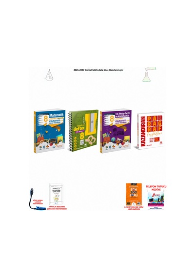 Çanta 8. Sınıf Lgs Tüm Dersler 117 4 Kitap Seti