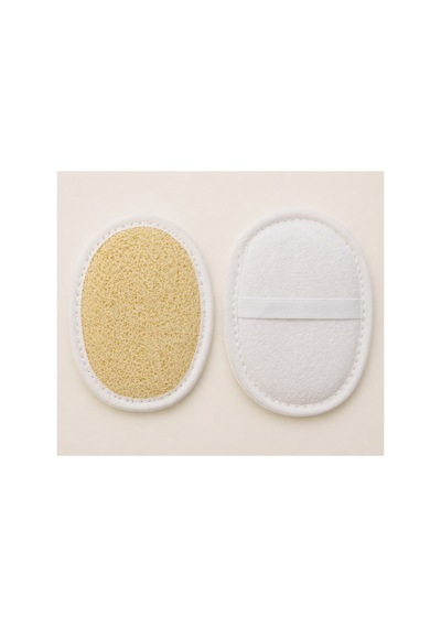 Arga Oval Kabak Lifi 16x12cm Doğal Yüz Ve Cilt Temizleme Bitkisel Banyo Lifi - 573078836