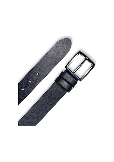 Mft Leather Hakiki Deri Kemer- Premium Dana Derisi- Lacivert, 4 Cm, 8919 Lacivert