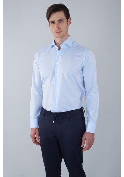 Bisse İtalyan Yaka Regular Fit Cepsiz Uzun Kol A.mavi Gmkls250060 33 Açik Mavi Bisse İtalyan Yaka Regular Fit Cepsiz Uzun Kol A.mavi Gmkls250060 33 Açik Mavi