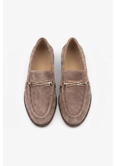 Louis Cardy Monroe Vizon Süet Deri Kadın Loafer