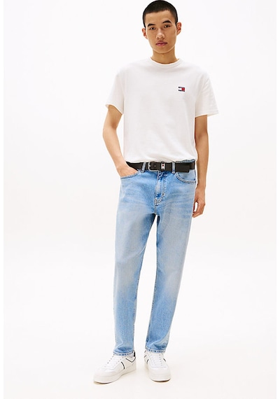 Tommy Hilfiger Tjm Reg Badge Tee Ext Beyaz