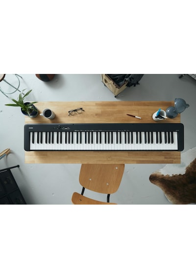 Casio Cdp-s110bk Dijital Piyano, 88 Ağırlıklı Tuşlu, Siyah