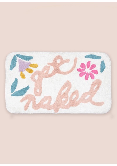 The Mia Get Naked Banyo Paspası 60x100 Cm Çok Renkli