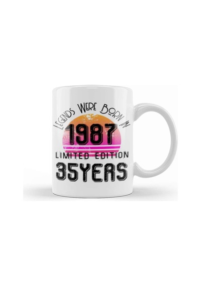 50s Vintage Retro Design Slogan Style Art Tv Kid Movies Kupa Bardak Porselen No10614 Karışık