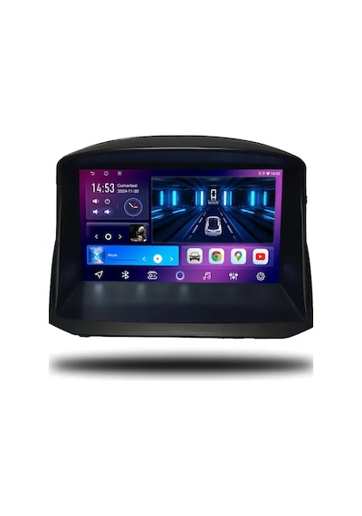 Ford Fiesta İçe Gömük 2010-2017 6gb Ram 64gb Hafıza 8 Çekirdek Carplay Kamera Android Multimedya 9"