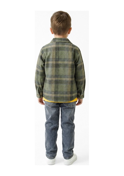 Xo Kids Erkek Çocuk 3lu Alt Üst Takım 1-5 Yaş 2650 Bej