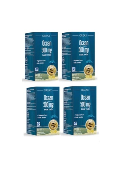 Balık Yağı 500 Mg 60 Kapsül 4 Adet 101746-4-1