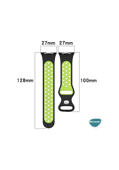 Xiaomi Redmi Watch 5 Rainbow Gently Band Kordon Beyaz Siyah Redmi Watch 5 İle Uyumlu Kordon - Beyaz - Siyah Çok Renkli