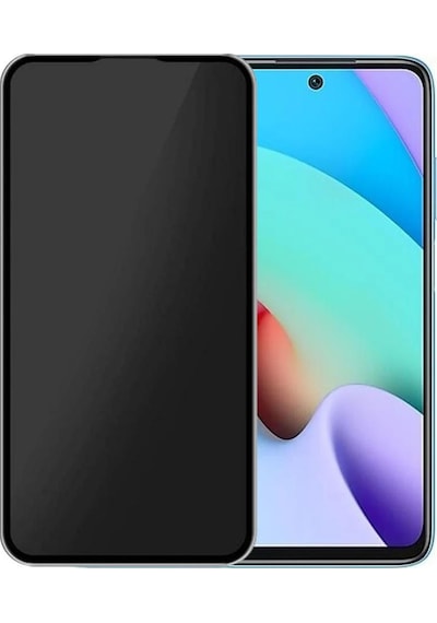 Xiaomi Redmi 10 Hayalet Ekran Koruyucu Tam Kaplayan Gizli Privacy