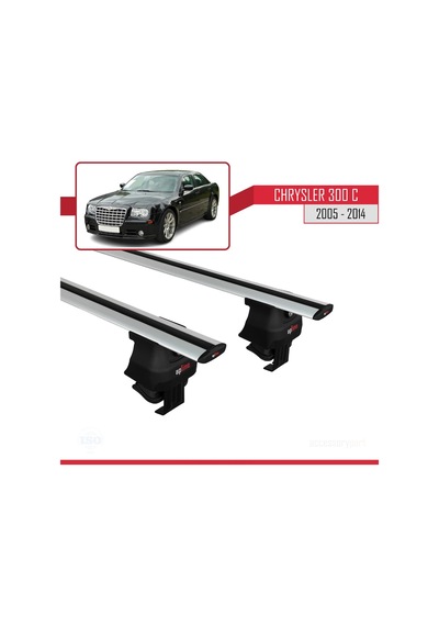 Chrysler 300 C 2005-2014 Arası İle Uyumlu Ace-4 Ara Atkı Tavan Barı Gri