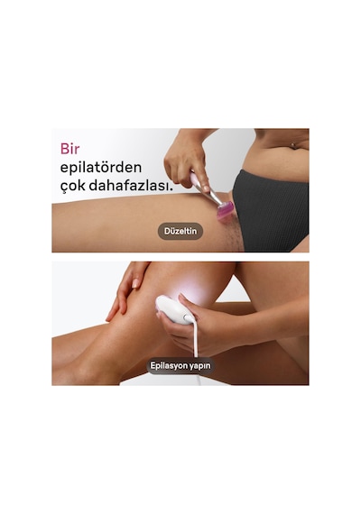Braun Silk Épil 3 Kablolu Epilatör, Kalıcı Pürüzsüz Cilt, 3-202