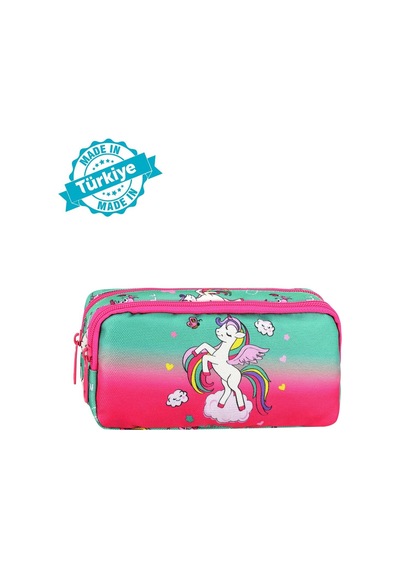Unicorn Kalem Çantası Çok Renkli