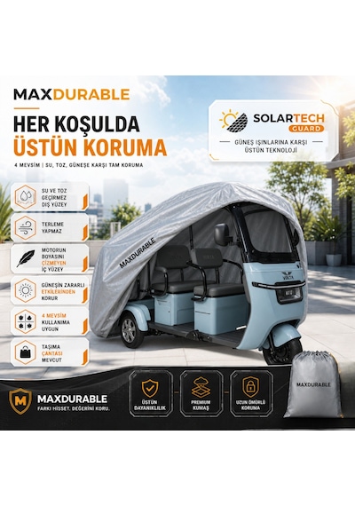 Arora S1 Elektrikli Araba 3kkb 235 Araç Brandası Su Geçirmez 4 Mevsim Boya Dostu Araba Brandası + Taşıma Çantalı