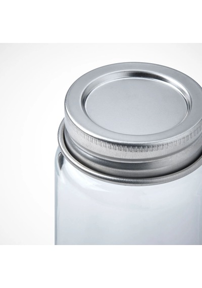 Ikea Guldfısk Gıda Kavanozu 60 Ml 8 X 4 Cm Şeffaf Krom Gümüş - Şeffaf