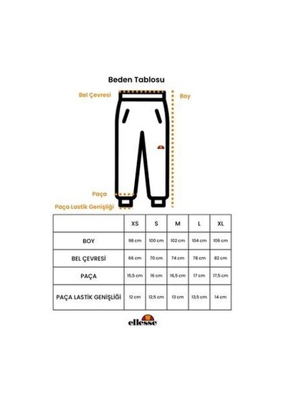 Ellesse Kadın Eşofman Altı Ekru 001