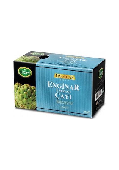 Akzer Süzen Poşet Enginar Yaprağı Çayı 20'li