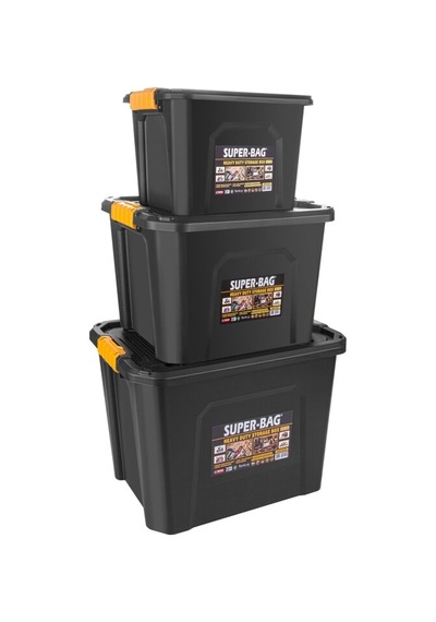 Super Bag Asr-4034 18 Lt Saklama Kutusu - 5 Adet Çok Renkli