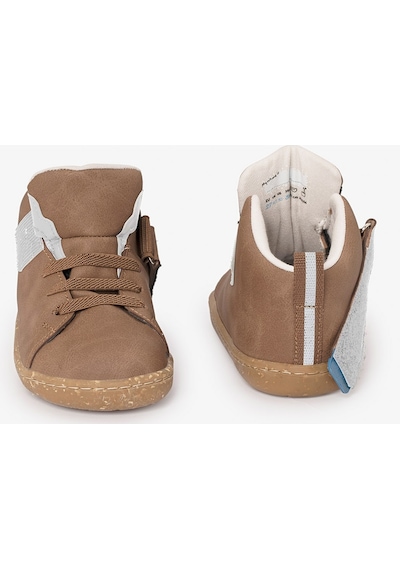 Smart Walker High Top Kahverengi Meşe Barefoot Çocuk Bot-kahverengi Meşe