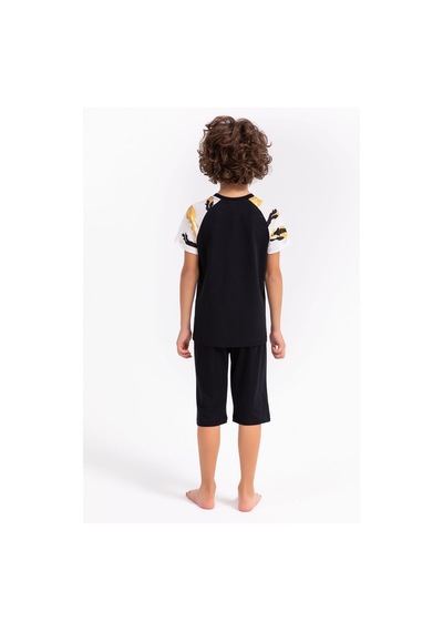 Rolypoly Erkek Çocuk Siyah Bermuda Takım 5274-29136 Siyah
