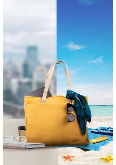 Unıq Better By Design Deniz / Plaj / Havuz / Ofis Çantası Su Geçirmez Büyük Boy Kullanışlı Tote Çanta Yaz Kış Kullanım Sarı Unıq Better By Design Deniz / Plaj / Havuz / Ofis Çantası Su Geçirmez Büyük Boy Kullanışlı Tote Çanta Yaz Kış Kullanım Sarı