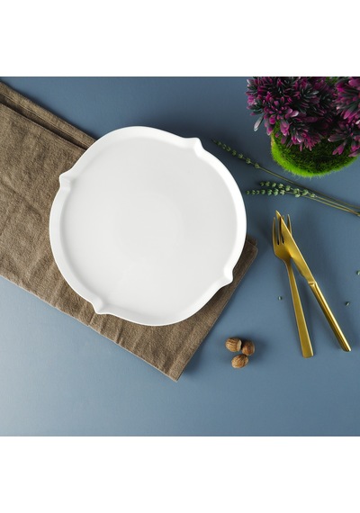 Aryıldız Lunar Yuvarlak Servis Tabağı 27 Cm Çok Renkli