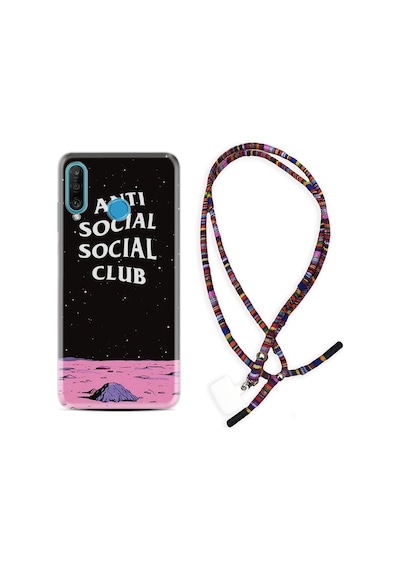 Huawei P30 Lite Kılıf Rasta Boyun Askılı Shoes 1360