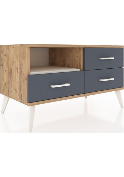 Hyperion Şifonyer Tek Raflı 3 Çekmeceli 88x44x48 Çam-aytaşı/antrasit Aytaşı/antrasit Hyperion Şifonyer Tek Raflı 3 Çekmeceli 88x44x48 Çam-aytaşı/antrasit Aytaşı/antrasit
