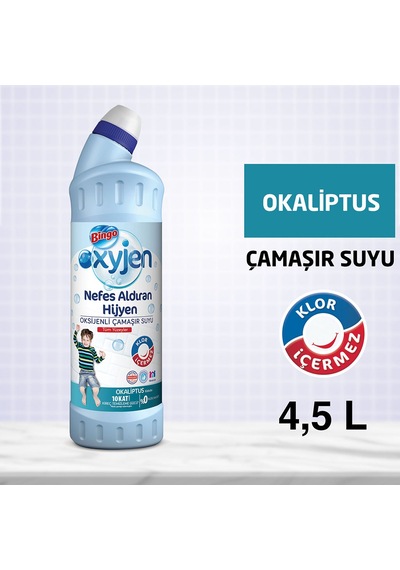 Bingo Oksijen Okaliptüs Çamaşır Suyu 6 x 750 ML