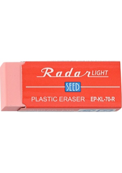Seed Renklı Seffaf Radar Plastık Sılgı 40 Lı