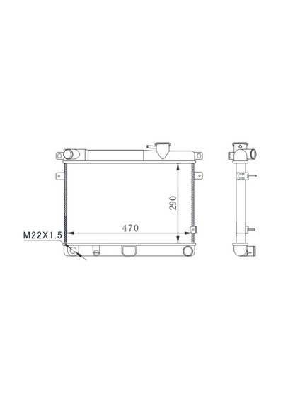 Radyatör M131 Em-ym 470x292x34 3 Depomıx - 63 Sıra Süper