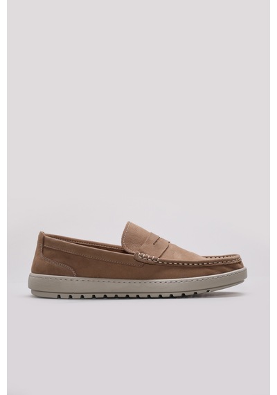 Fast Step Hakiki Deri Erkek Casual Ayakkabı 934ma130 Vizon