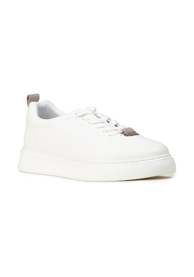 Deery Erkek Beyaz Hakiki Deri Sneaker Ayakkabı - 02010mbyzp01 Beyaz
