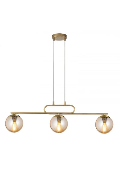 Lioren Camlı Yemek Masası Avize Ra-avz- 5647-29-81 Eskitme