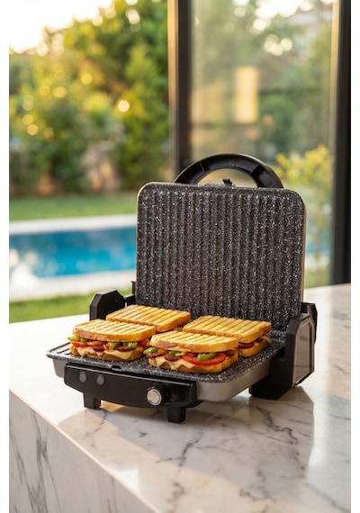 Acar Ultimate Pro Pressio 1800 W Izgara Ve Tost Makinesi
