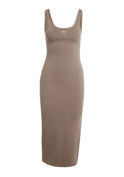 Adidas Ess Rib Dress Kadın Günlük Elbise Ke3167 Kahverengi