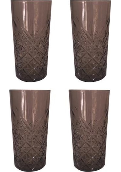 Paşabahçe 52800g Timeles 4lu Meşrubat Bardağı 450 Cc -gri