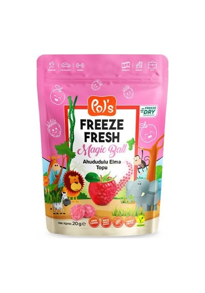 Freeze Fresh Magic Ball Ahududulu Elma Topu 20 Gr