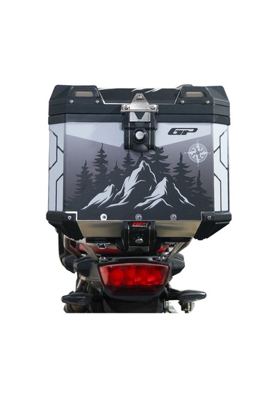 Gp Kompozit Dsn05 Universal 37 Lt Desenli Alüminyum Motosiklet Çantası Diğer