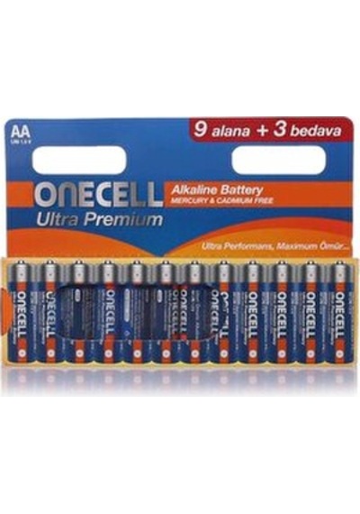 Ultra Premium Alkalin Aa Boy Pil 9+3 2 Adet